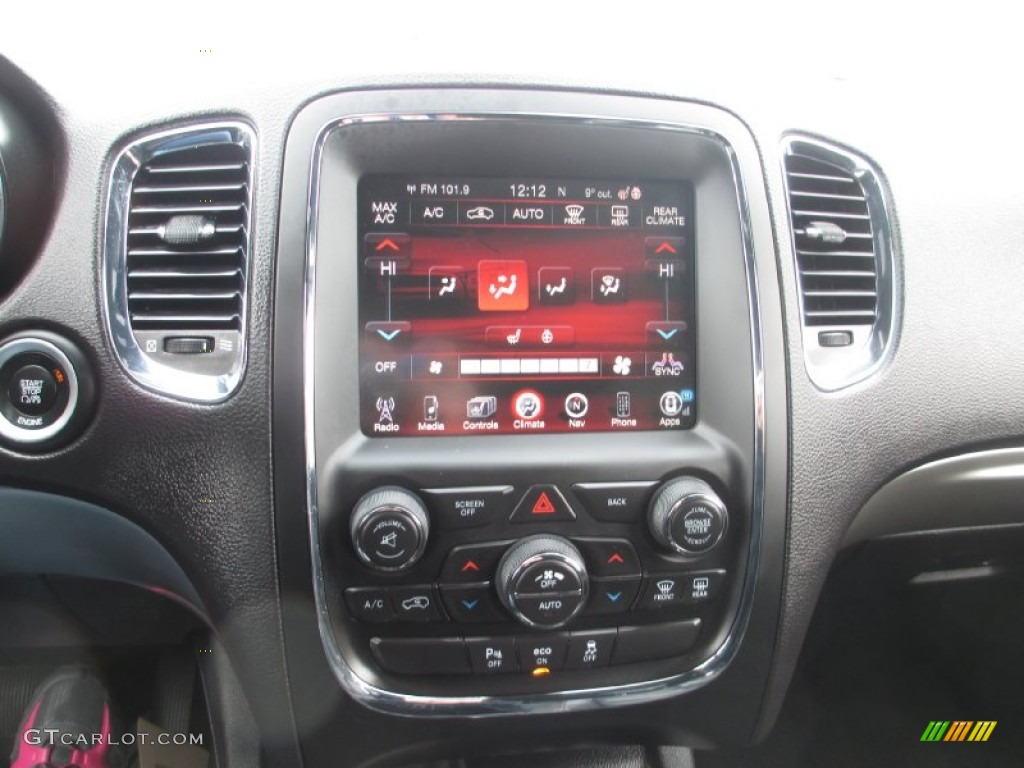 2014 Dodge Durango R/T AWD Controls Photo #90483899