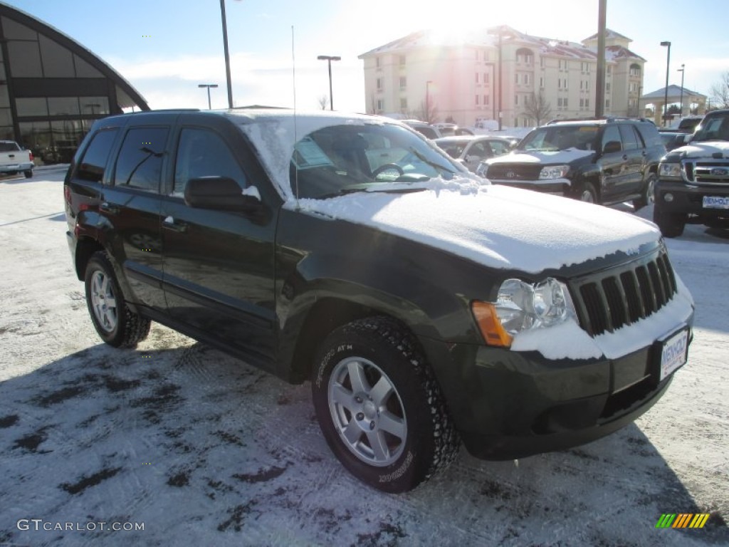 2008 Grand Cherokee Laredo 4x4 - Jeep Green Metallic / Dark Slate Gray photo #1