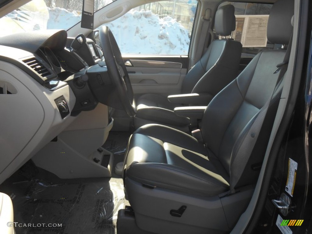 2010 Routan SE - Tanzanite Blue Metallic / Aero Gray photo #16