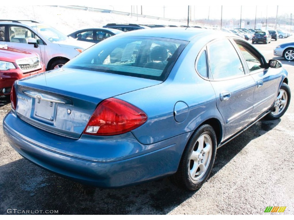 2002 Taurus SE - Blue Metallic / Medium Graphite photo #5