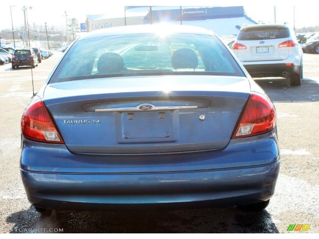 2002 Taurus SE - Blue Metallic / Medium Graphite photo #6