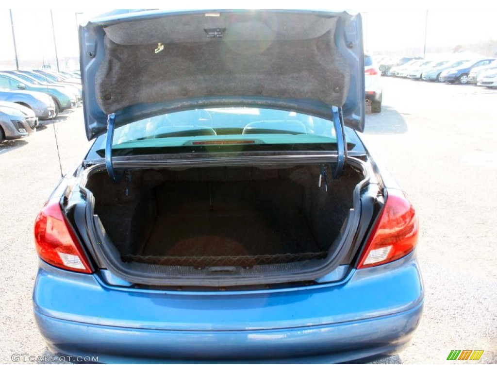 2002 Taurus SE - Blue Metallic / Medium Graphite photo #7