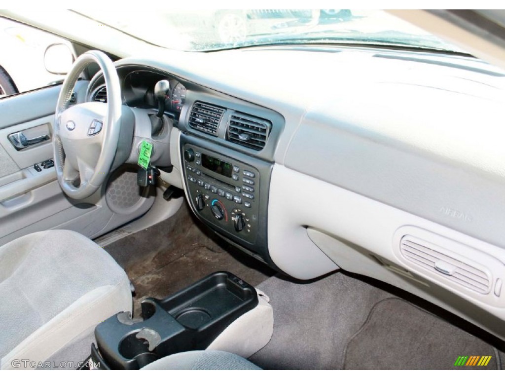 2002 Taurus SE - Blue Metallic / Medium Graphite photo #9