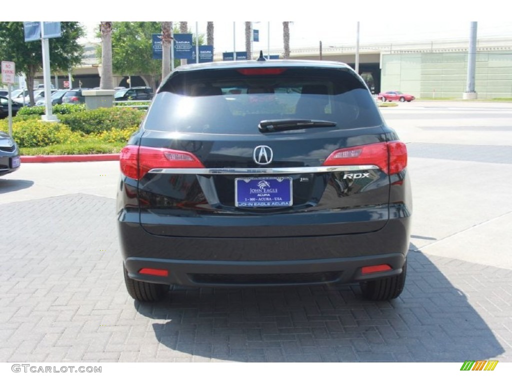 2014 RDX  - Crystal Black Pearl / Parchment photo #6