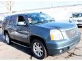 2007 Blue-Green Crystal GMC Yukon Denali AWD  photo #3