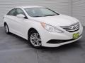 2014 Pearl White Hyundai Sonata GLS  photo #2