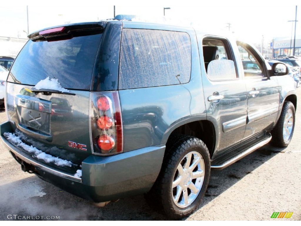 2007 Yukon Denali AWD - Blue-Green Crystal / Ebony Black photo #6