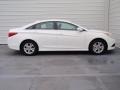 2014 Pearl White Hyundai Sonata GLS  photo #3