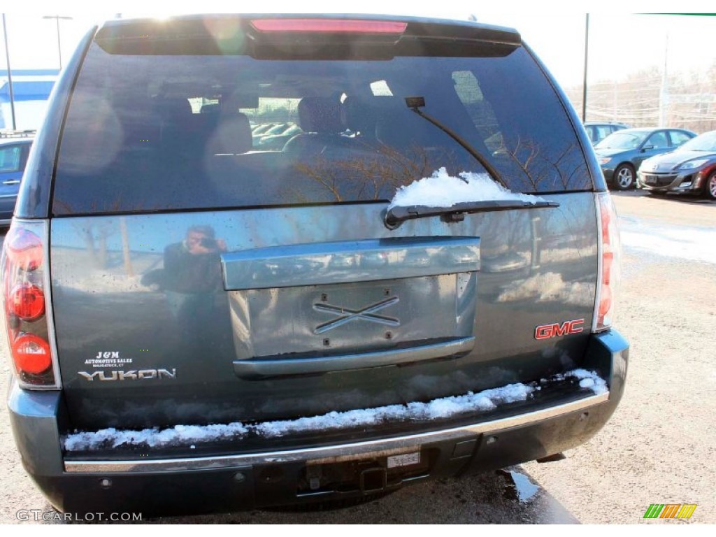 2007 Yukon Denali AWD - Blue-Green Crystal / Ebony Black photo #8