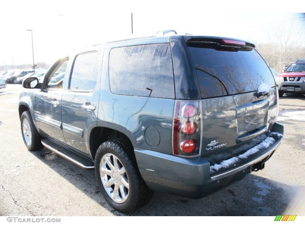 2007 Yukon Denali AWD - Blue-Green Crystal / Ebony Black photo #10