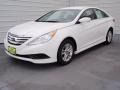 2014 Pearl White Hyundai Sonata GLS  photo #8