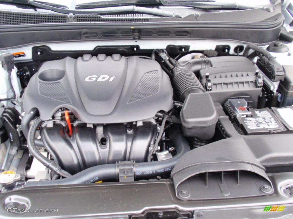2014 Sonata GLS - Pearl White / Gray photo #15