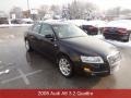 Brilliant Black 2005 Audi A6 3.2 quattro Sedan