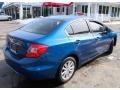 Dyno Blue Pearl - Civic EX-L Sedan Photo No. 6