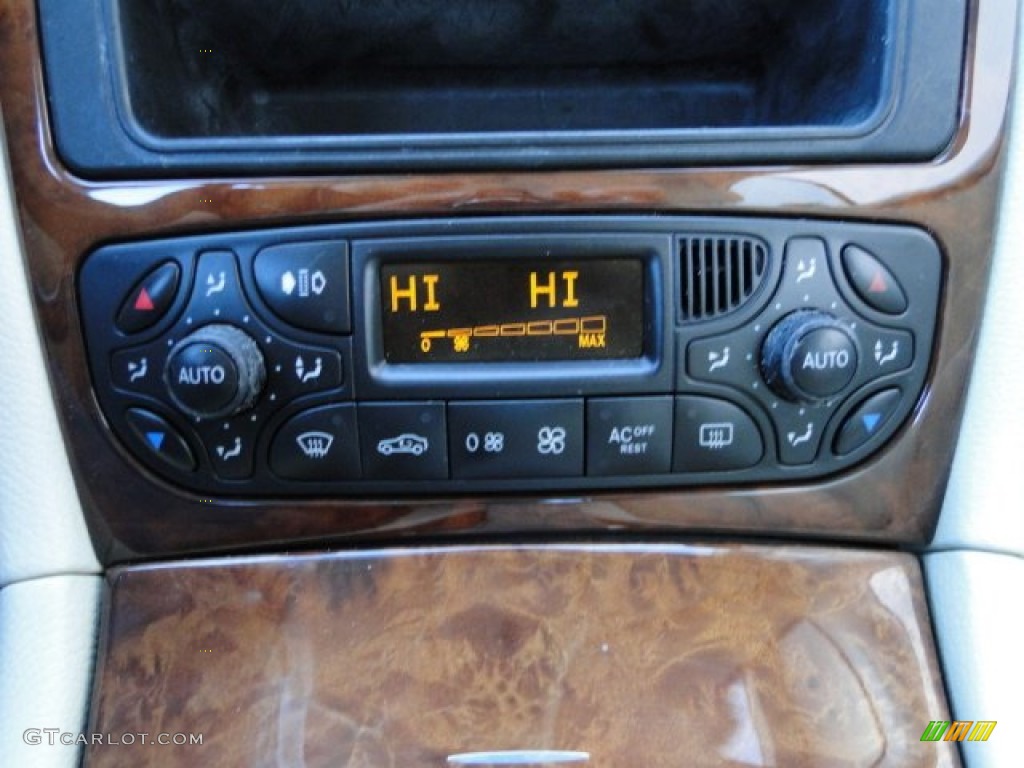 2004 CLK 500 Coupe - Alabaster White / Stone photo #13