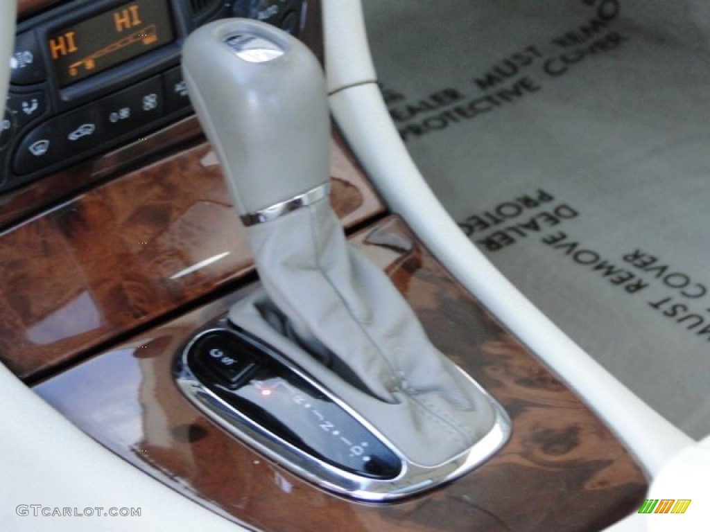 2004 CLK 500 Coupe - Alabaster White / Stone photo #38