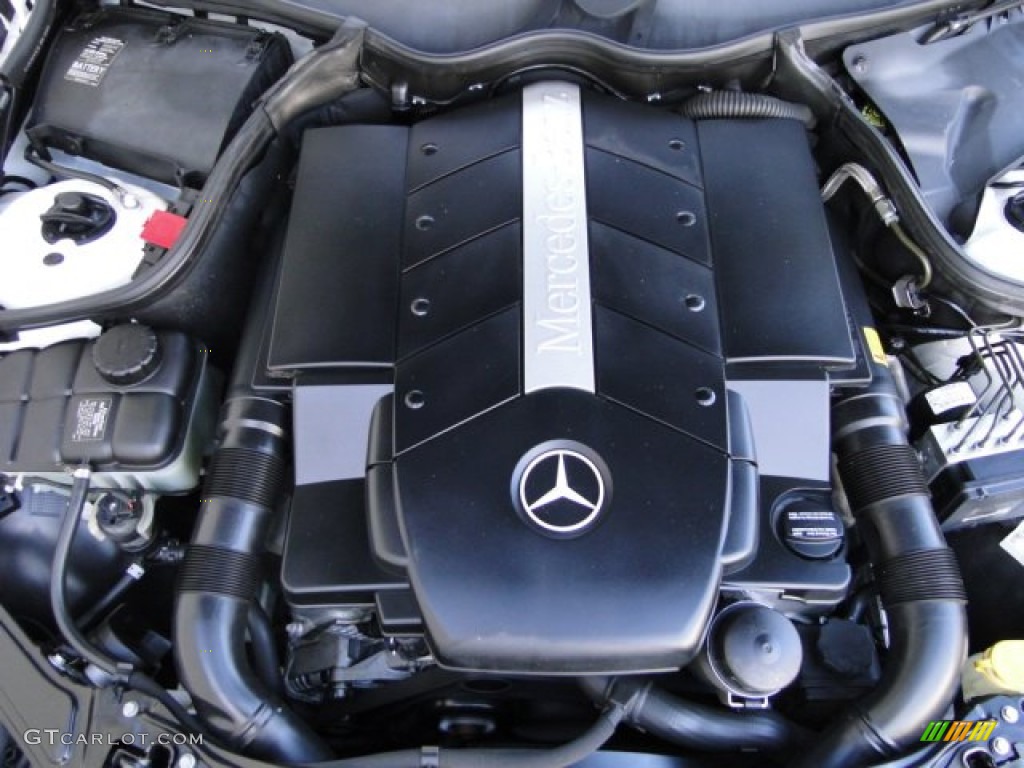 2004 CLK 500 Coupe - Alabaster White / Stone photo #41