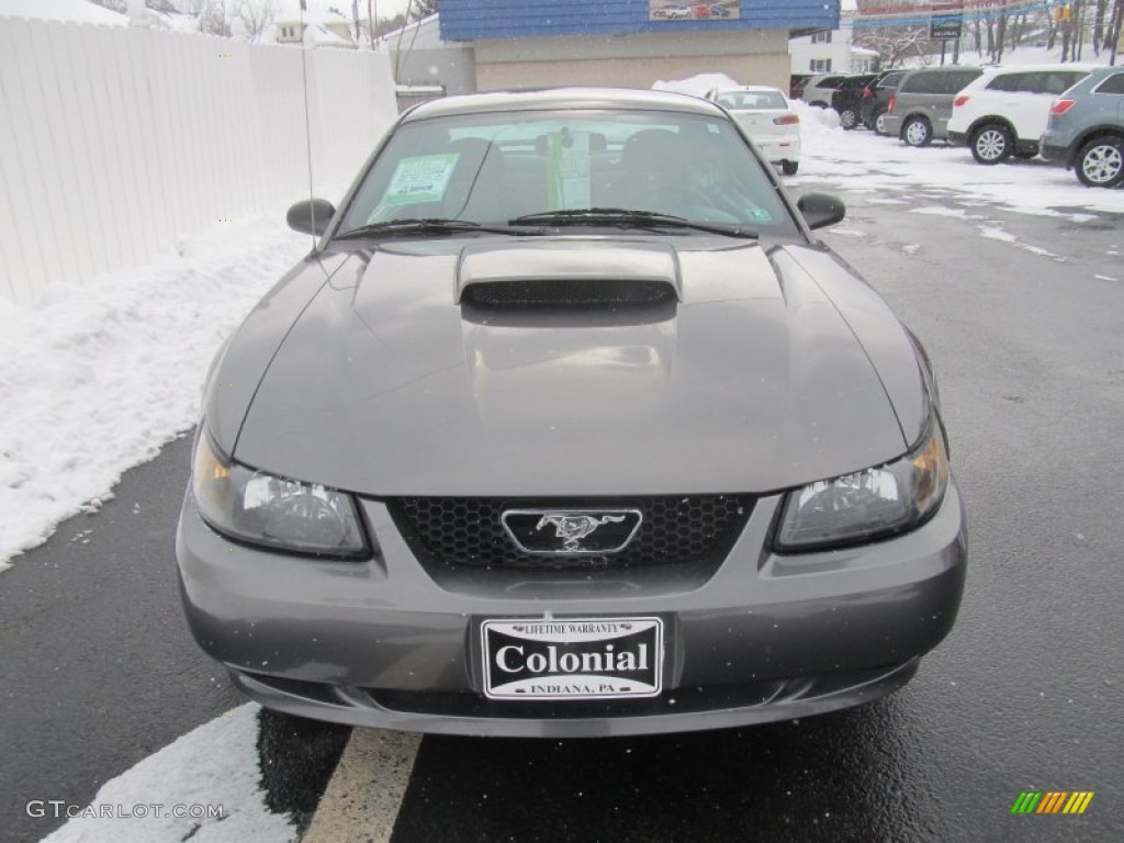 2004 Mustang V6 Coupe - Dark Shadow Grey Metallic / Medium Graphite photo #8