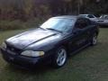 1995 Black Ford Mustang V6 Coupe  photo #1