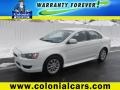 Wicked White 2012 Mitsubishi Lancer SE AWD