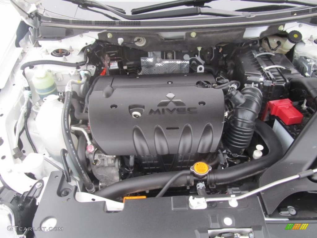 2012 Mitsubishi Lancer SE AWD 2.4 Liter DOHC 16-Valve MIVEC 4 Cylinder Engine Photo #90490367