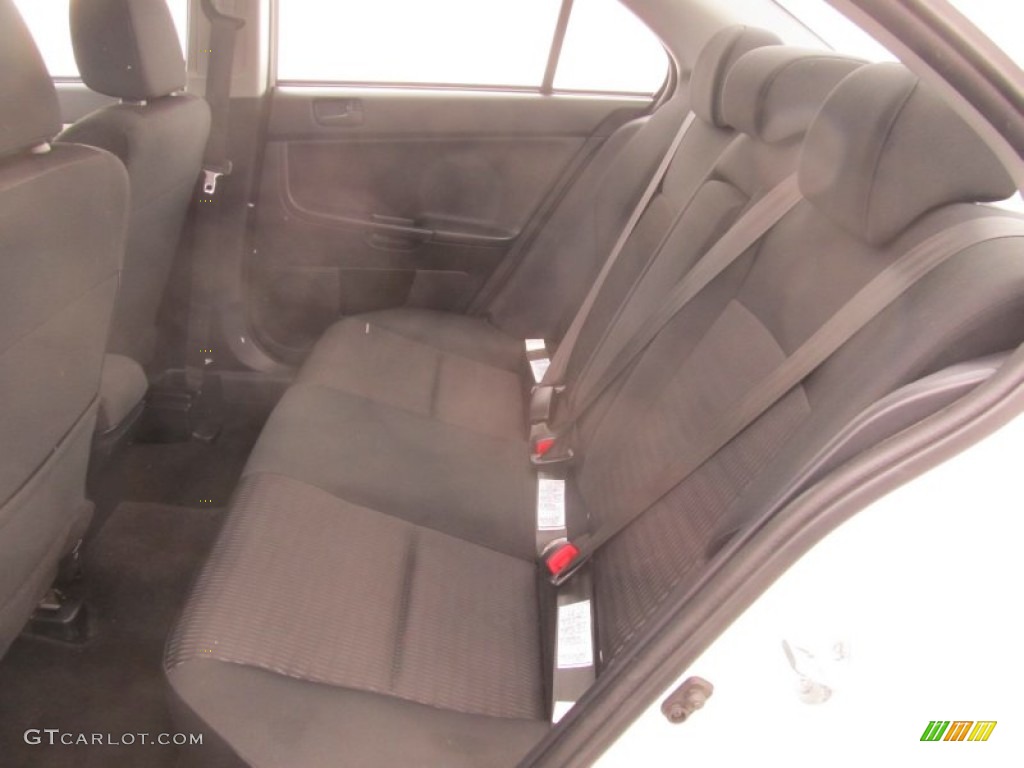 Black Interior 2012 Mitsubishi Lancer SE AWD Photo #90490391