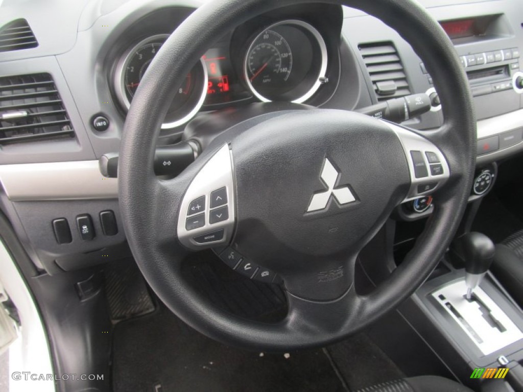 2012 Mitsubishi Lancer SE AWD Steering Wheel Photos