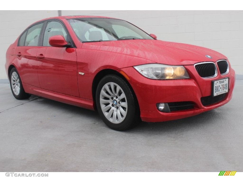 Crimson Red BMW 3 Series