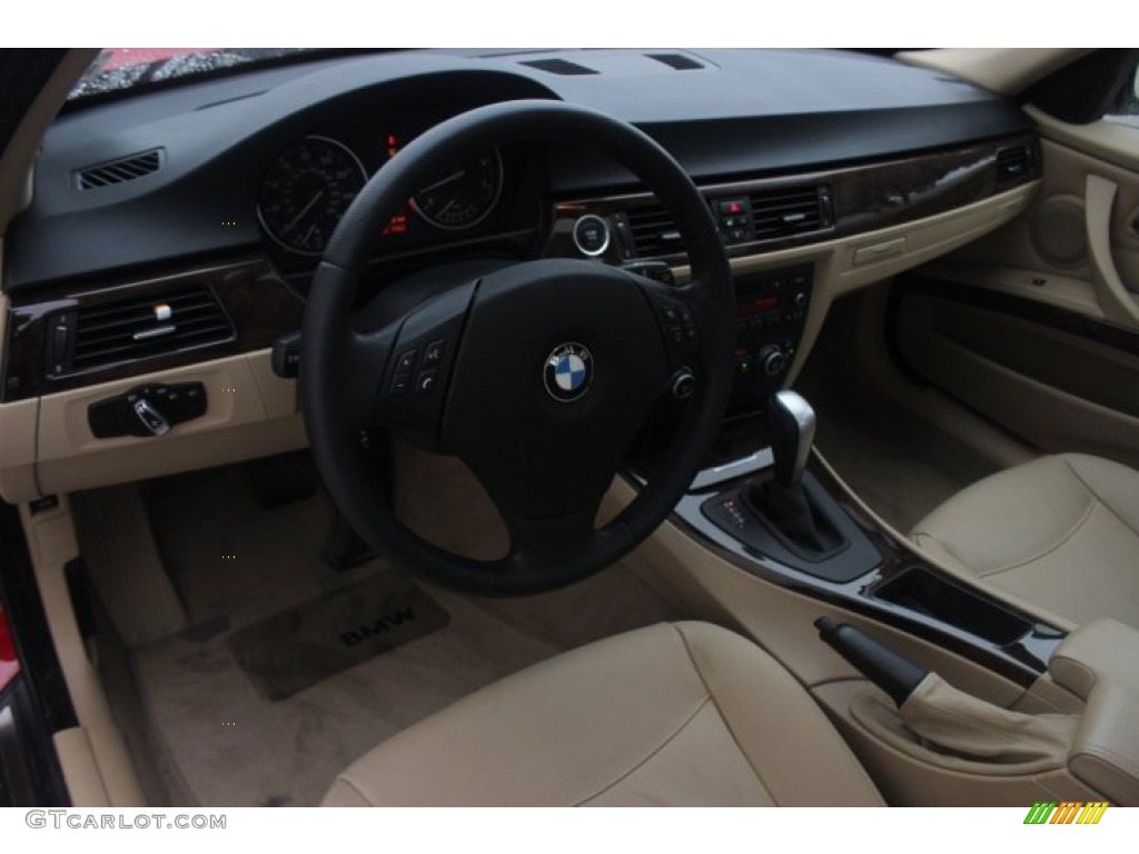 2009 3 Series 328i Sedan - Crimson Red / Chestnut Brown Dakota Leather photo #8