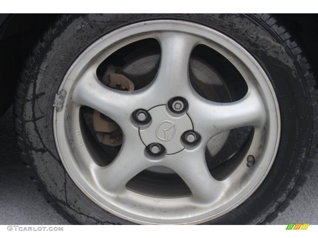 2001 MX-5 Miata LS Roadster - Emerald Green Mica / Black photo #7