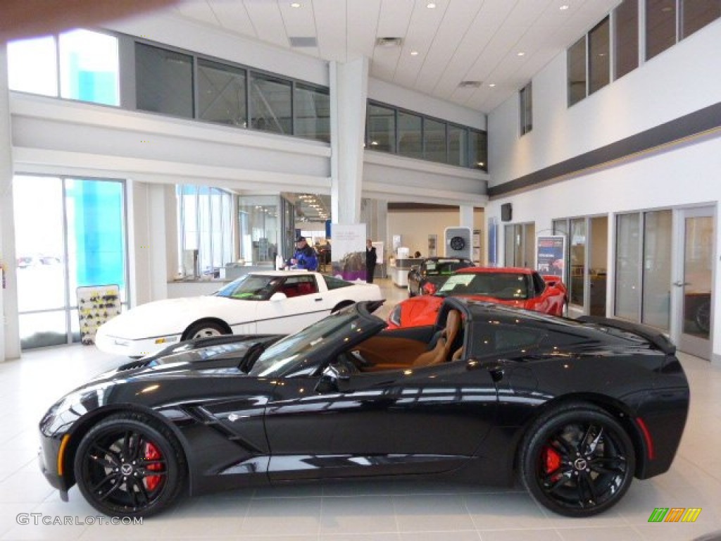 Black 2014 Chevrolet Corvette Stingray Coupe Z51 Exterior Photo #90493235