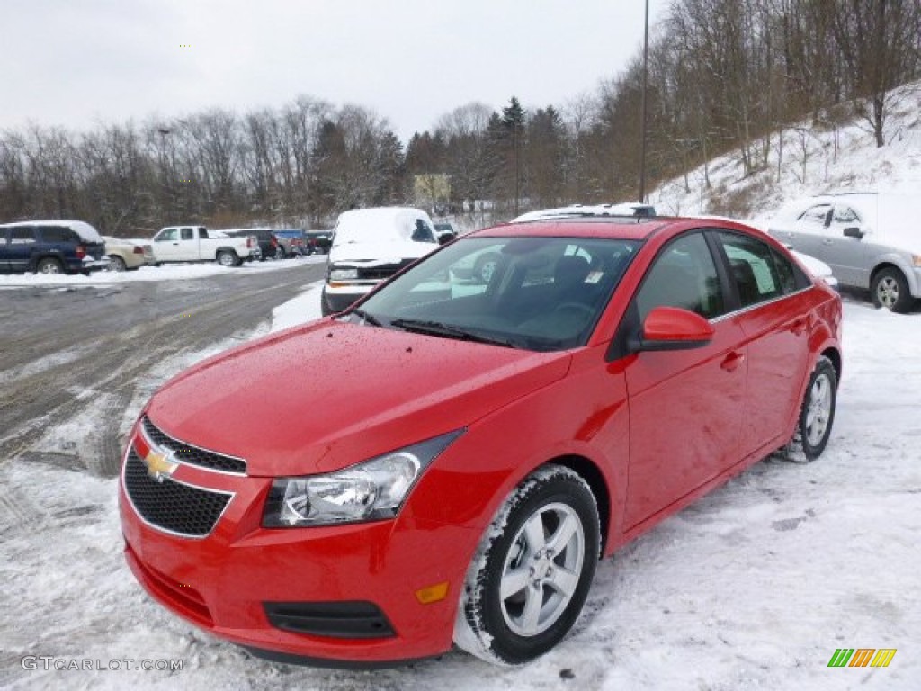 2014 Cruze LT - Red Hot / Jet Black photo #1