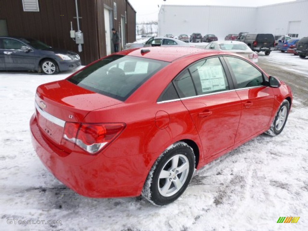 2014 Cruze LT - Red Hot / Jet Black photo #5