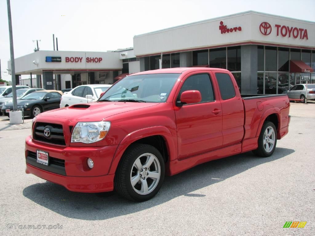 Radiant Red 2008 Toyota Tacoma X-Runner Exterior Photo #9049358