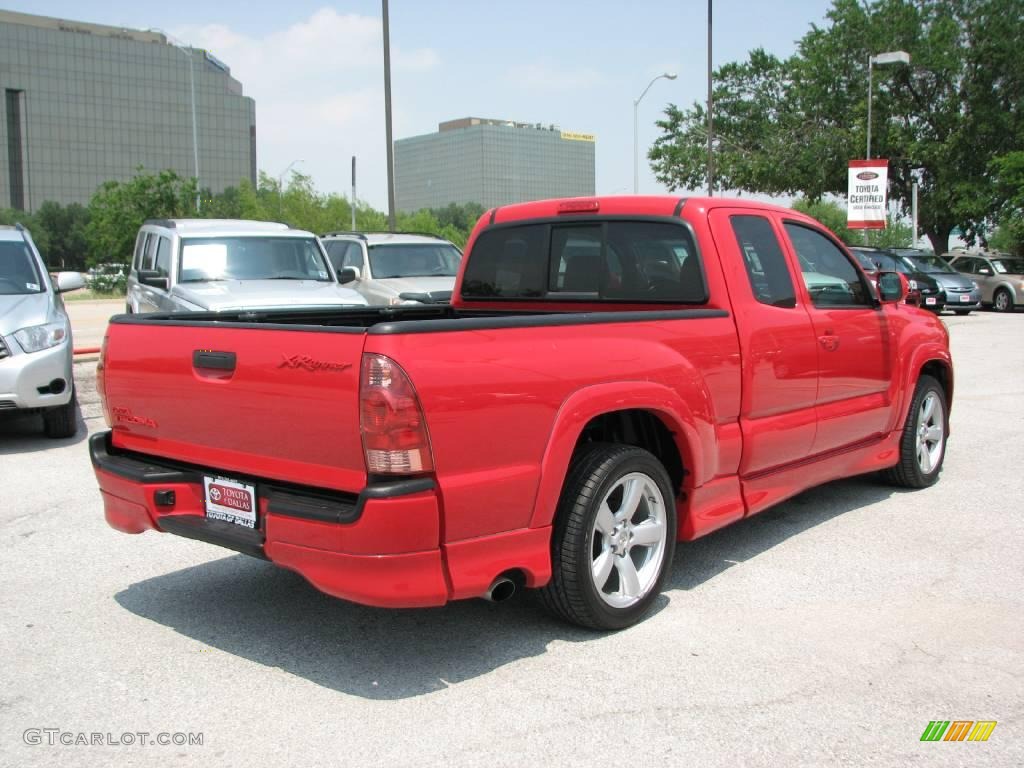 Radiant Red 2008 Toyota Tacoma X-Runner Exterior Photo #9049378