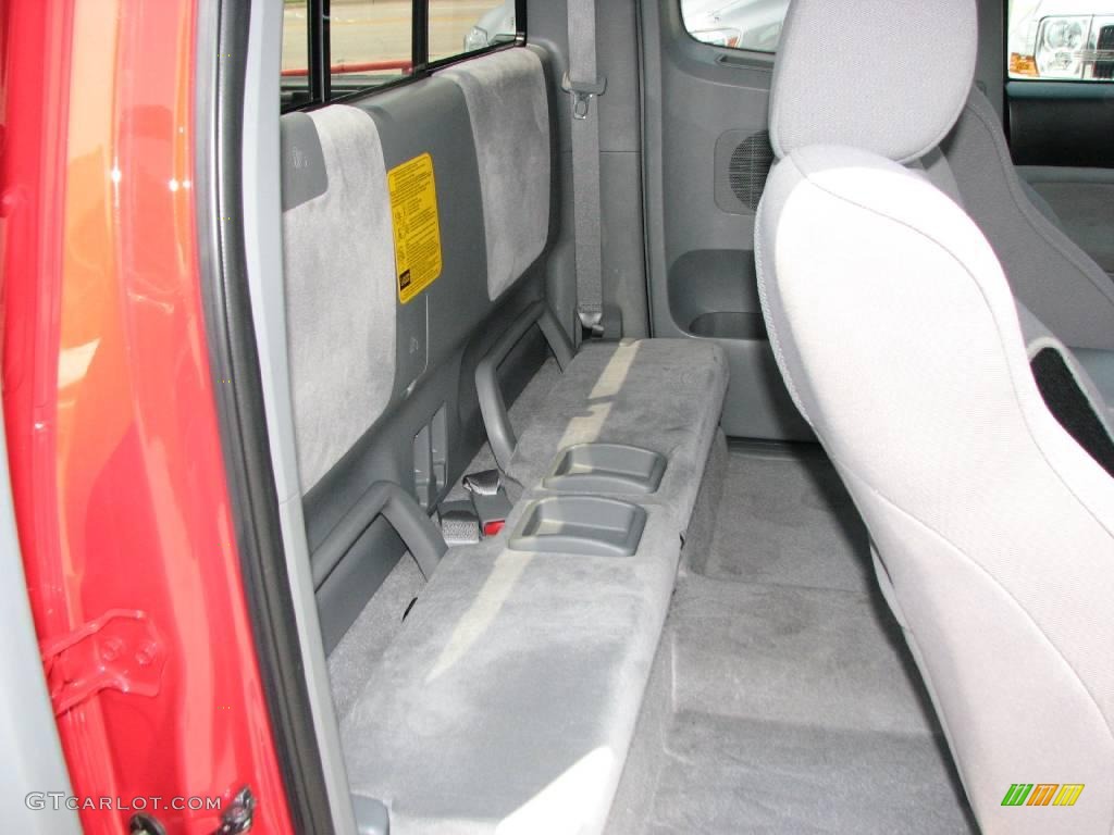 2008 Tacoma X-Runner - Radiant Red / Graphite Gray photo #11