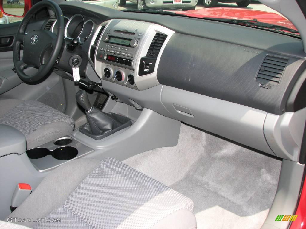 2008 Tacoma X-Runner - Radiant Red / Graphite Gray photo #12