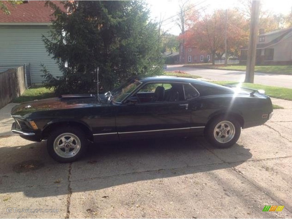 1970 Dark Ivy Green Metallic Ford Mustang Mach 1 90494400