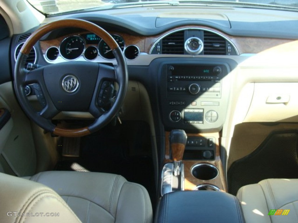 2009 Enclave CXL AWD - Cocoa Metallic / Cocoa/Cashmere photo #9