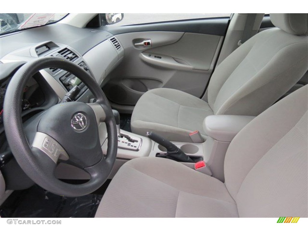 2012 Corolla LE - Classic Silver Metallic / Ash photo #11