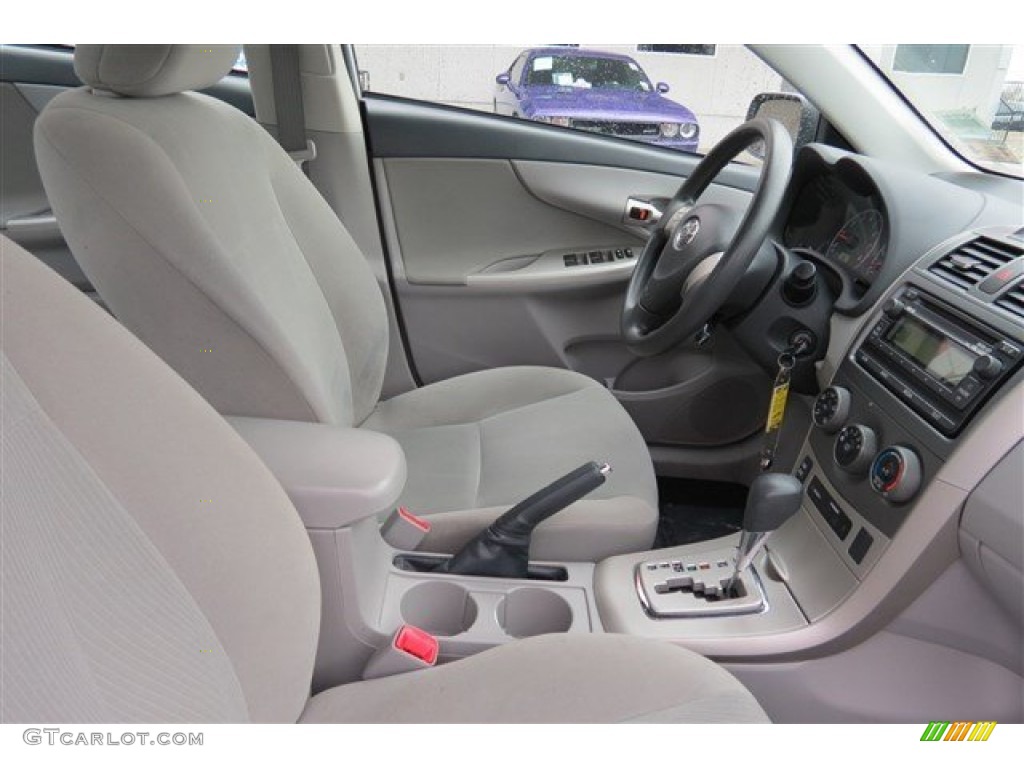 2012 Corolla LE - Classic Silver Metallic / Ash photo #13