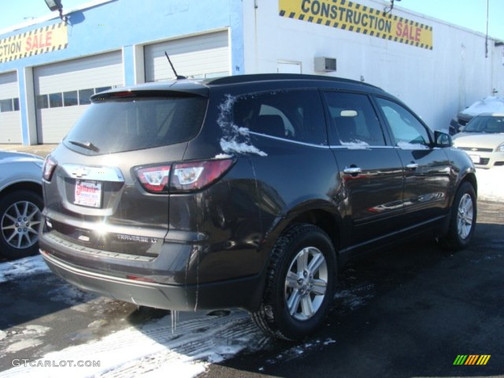 2013 Traverse LT AWD - Cyber Gray Metallic / Ebony photo #4