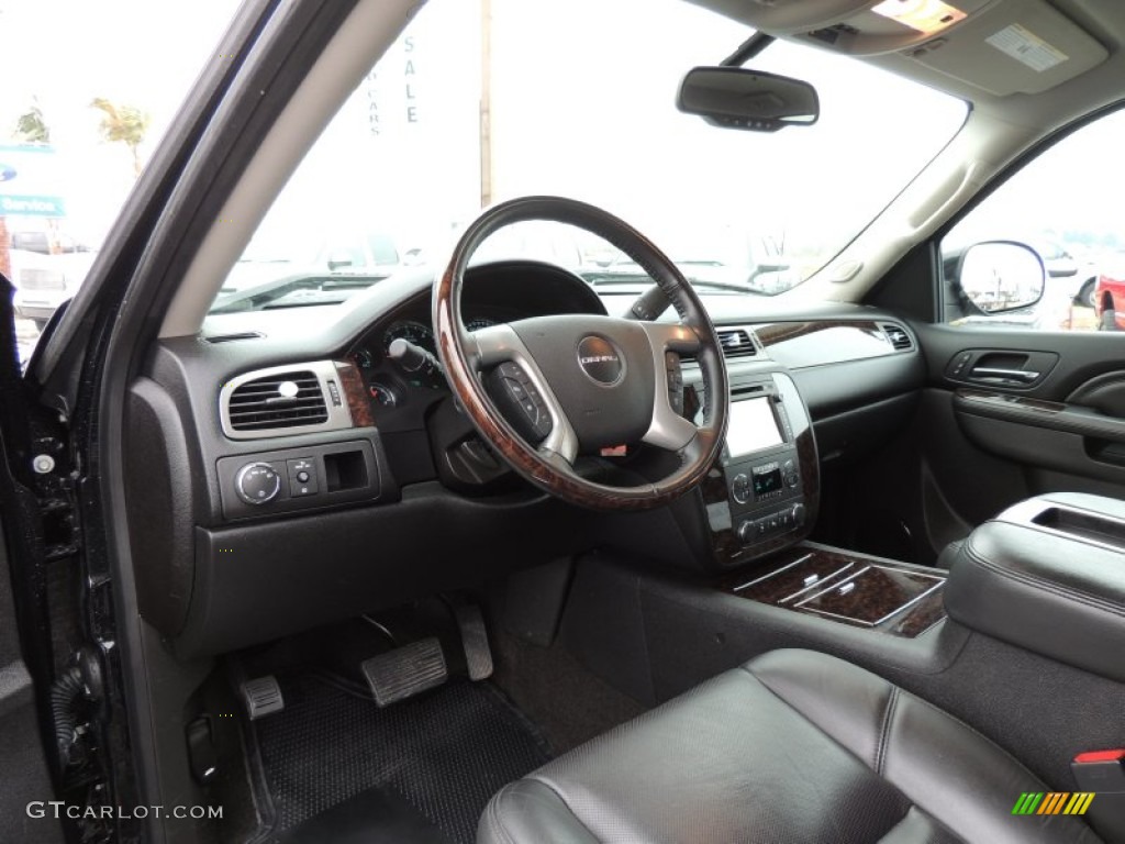 2013 Sierra 1500 Denali Crew Cab - Onyx Black / Ebony photo #12