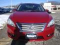 2013 Red Brick Nissan Sentra SL  photo #2