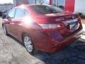 2013 Red Brick Nissan Sentra SL  photo #7