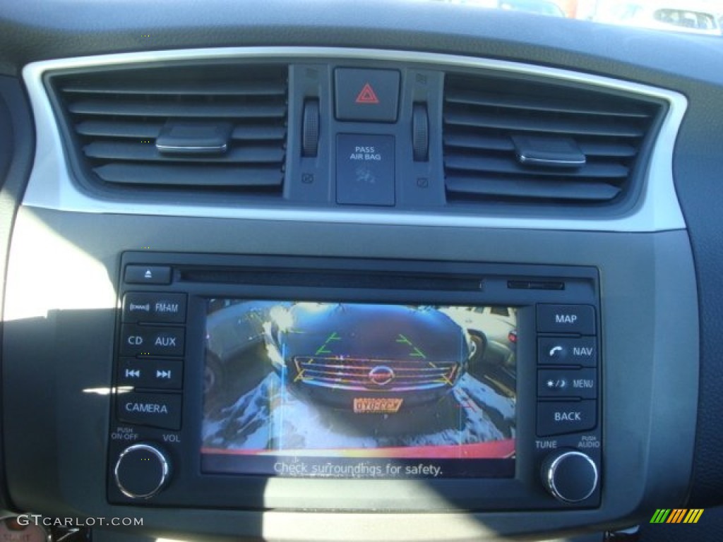 2013 Sentra SL - Red Brick / Charcoal photo #25
