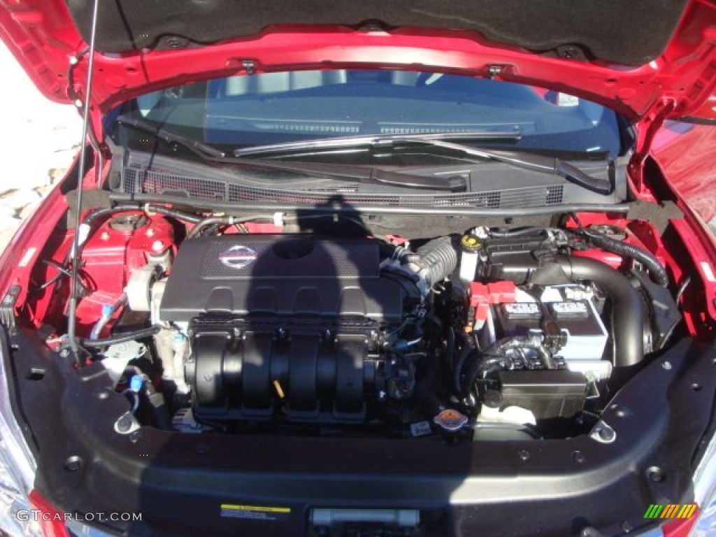 2013 Sentra SL - Red Brick / Charcoal photo #31