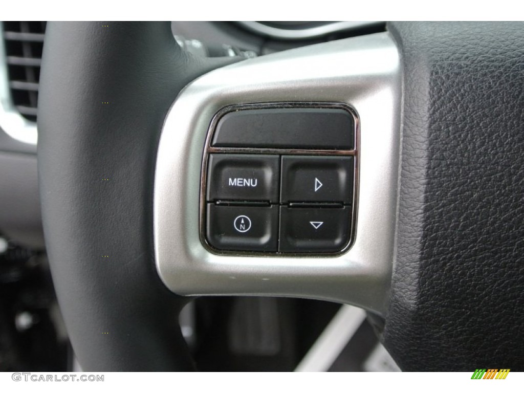 2013 Avenger SXT V6 - Black / Black/Light Frost Beige photo #15