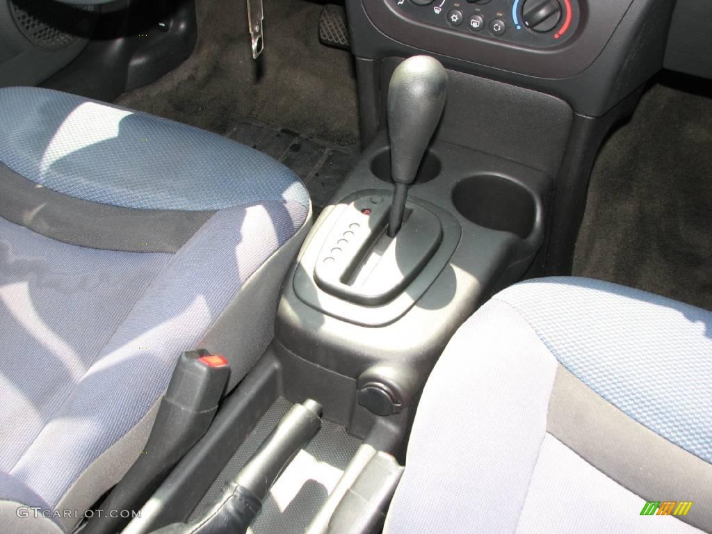 2003 ION 2 Quad Coupe - Bright Blue / Gray photo #14