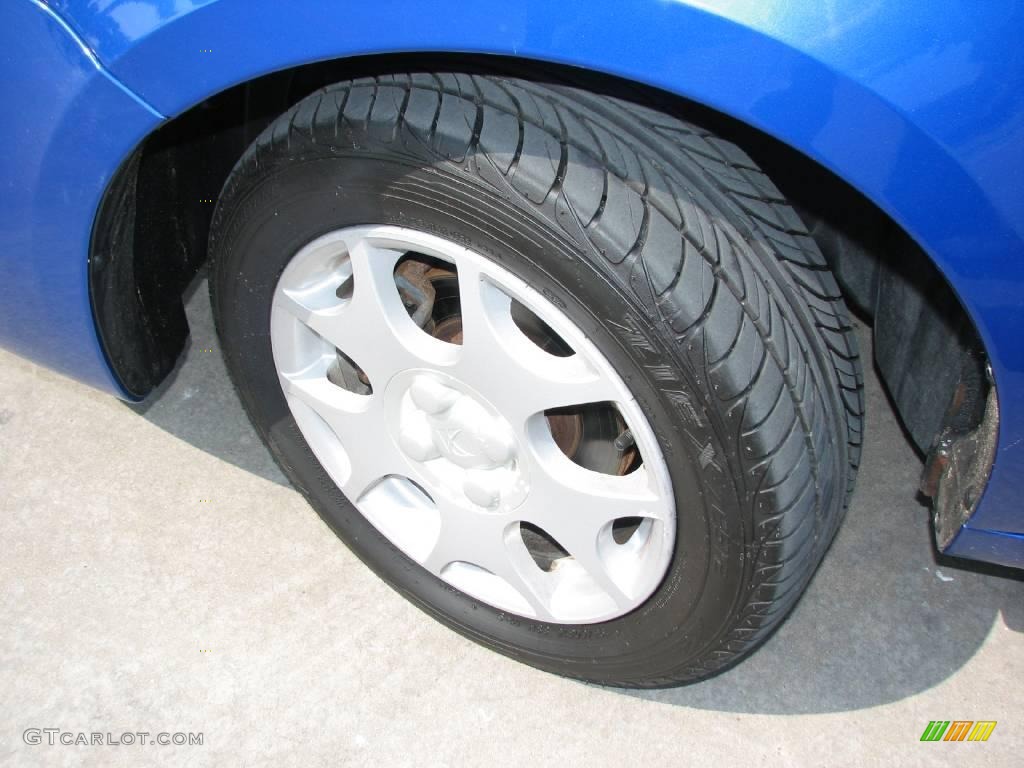 2003 ION 2 Quad Coupe - Bright Blue / Gray photo #16